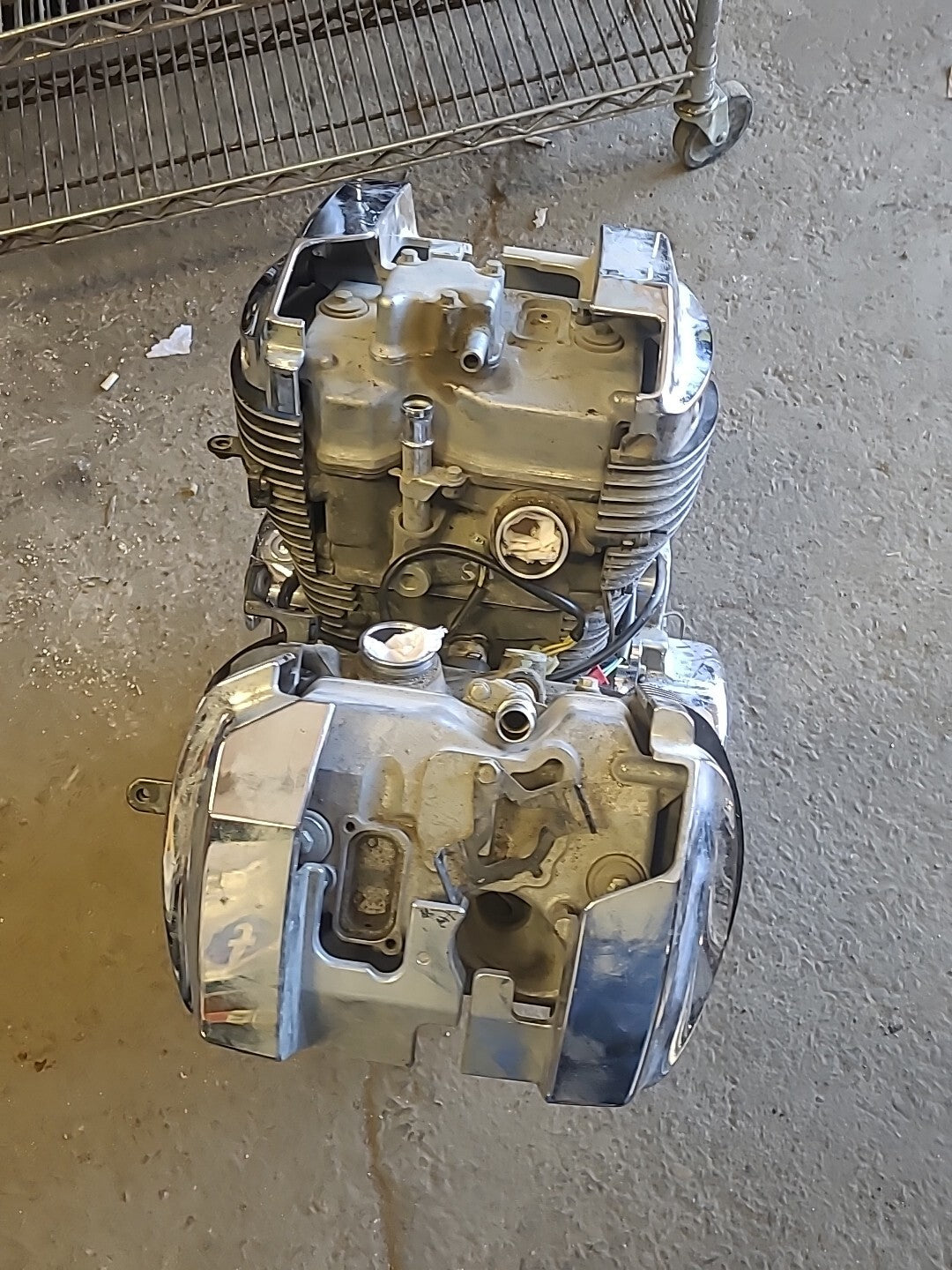 01-02 HONDA SHADOW SPIRIT 750 ENGINE MOTOR BB632