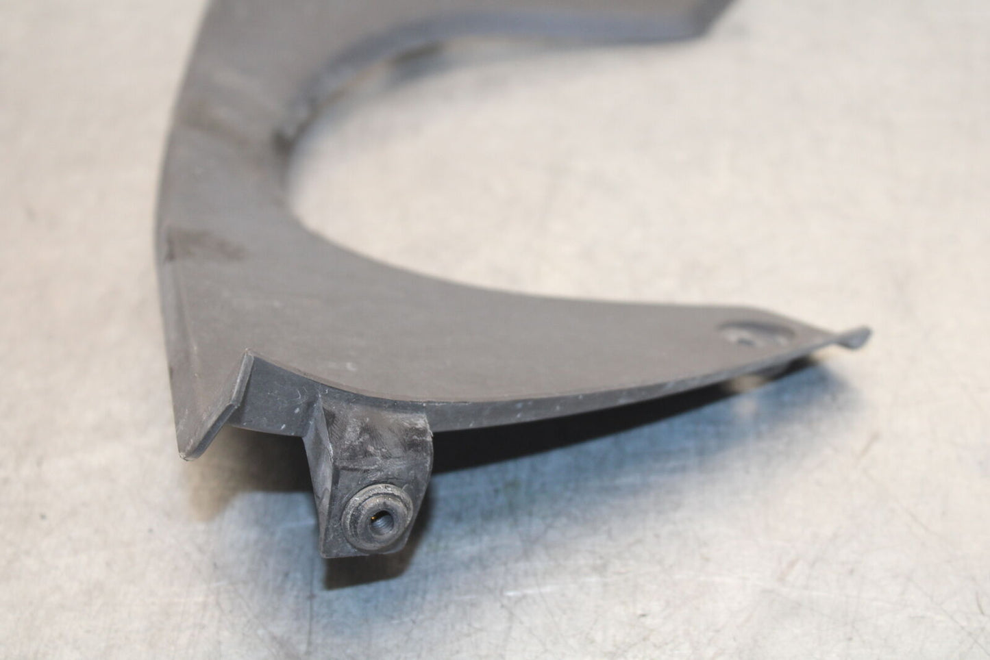 09-12 KAWASAKI NINJA ZX6R FRONT LOWER INNER EXHAUST V FAIRING COWL GUARD BB698