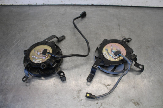 07-08 YAMAHA YZF R1 ENGINE RADIATOR COOLING FAN SET BB675