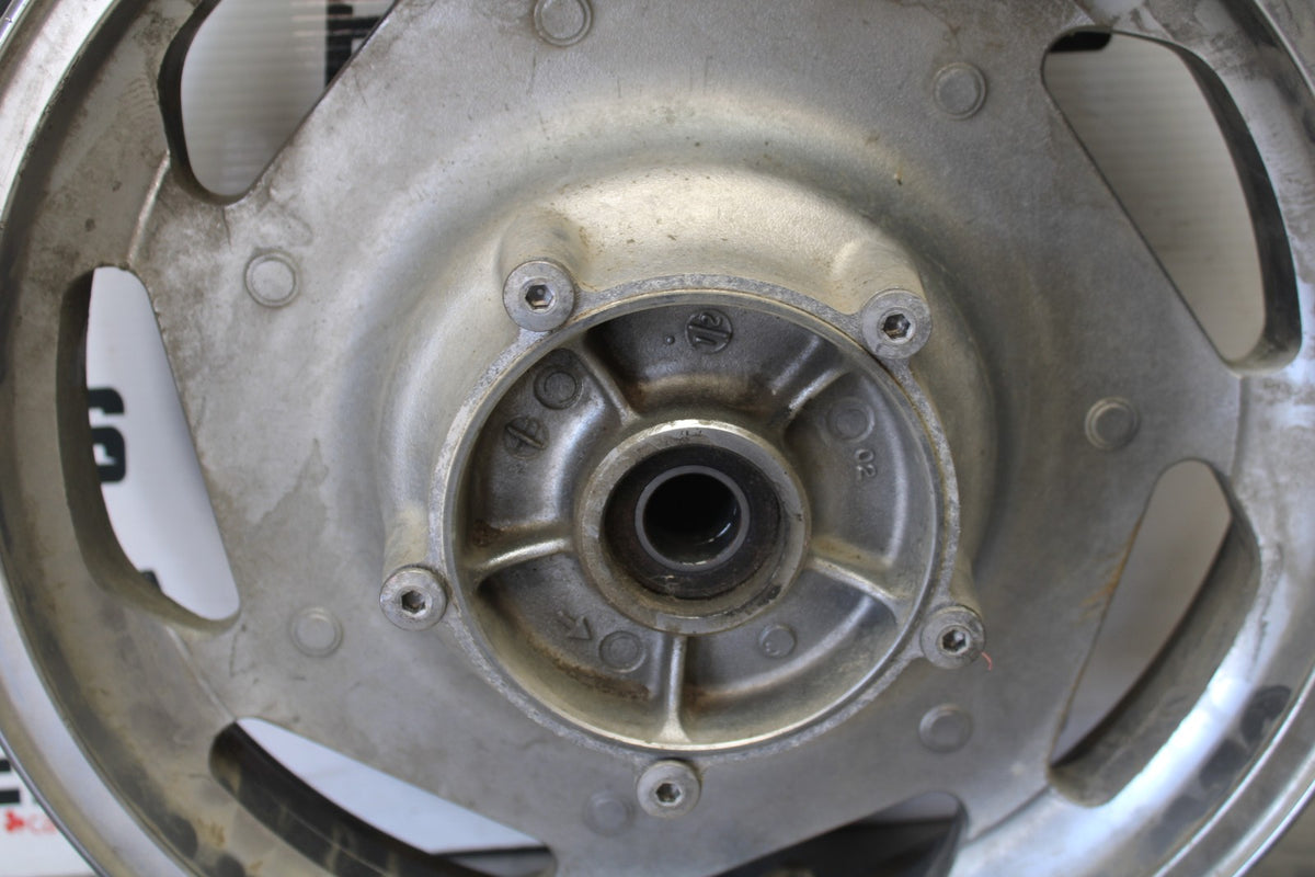 03-08 KAWASAKI VULCAN 1600 FRONT WHEEL FRONT RIM BB865