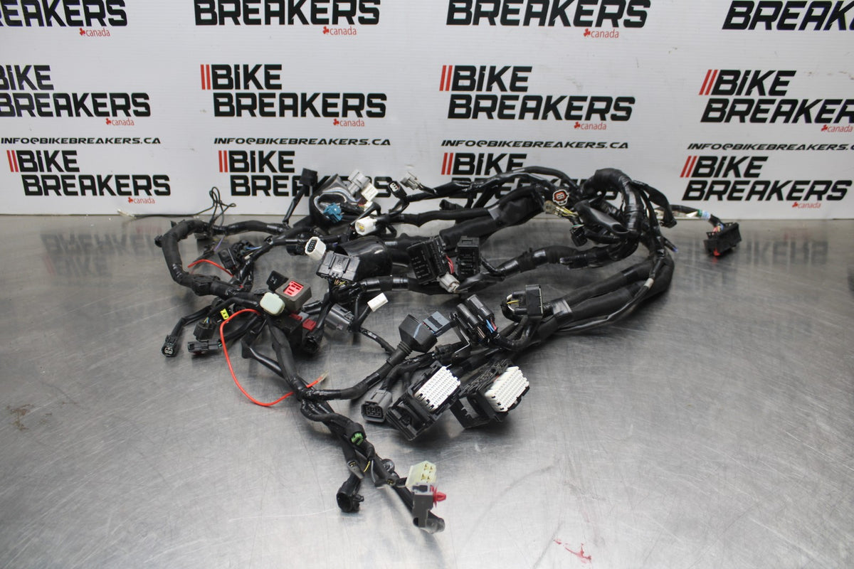 22 KAWASAKI NINJA 1000SX MAIN ENGINE WIRING HARNESS MOTOR WIRE LOOM BB780