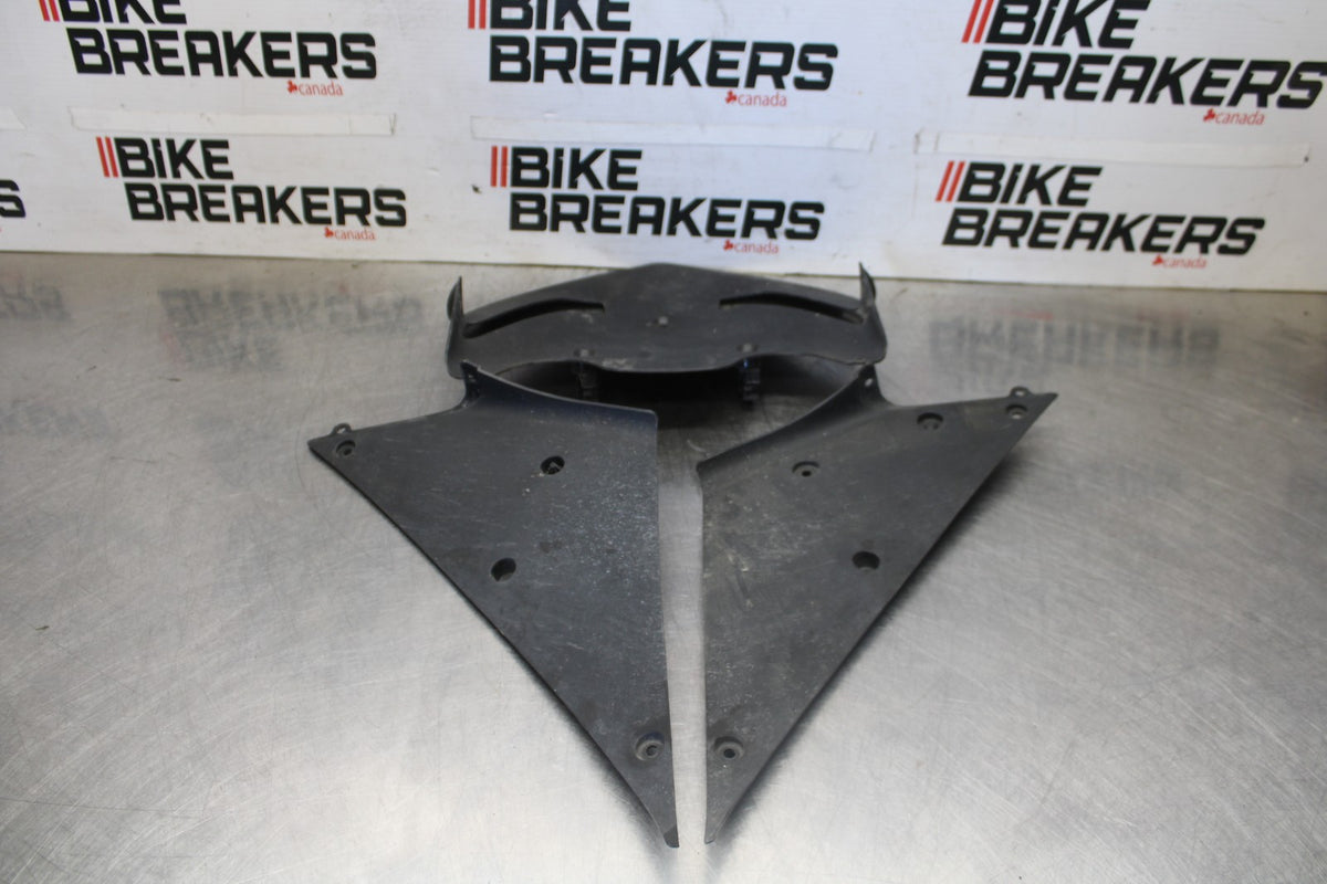 07-08 KAWASAKI NINJA ZX6R LOWER FRONT UPPER INNER FAIRING BB937