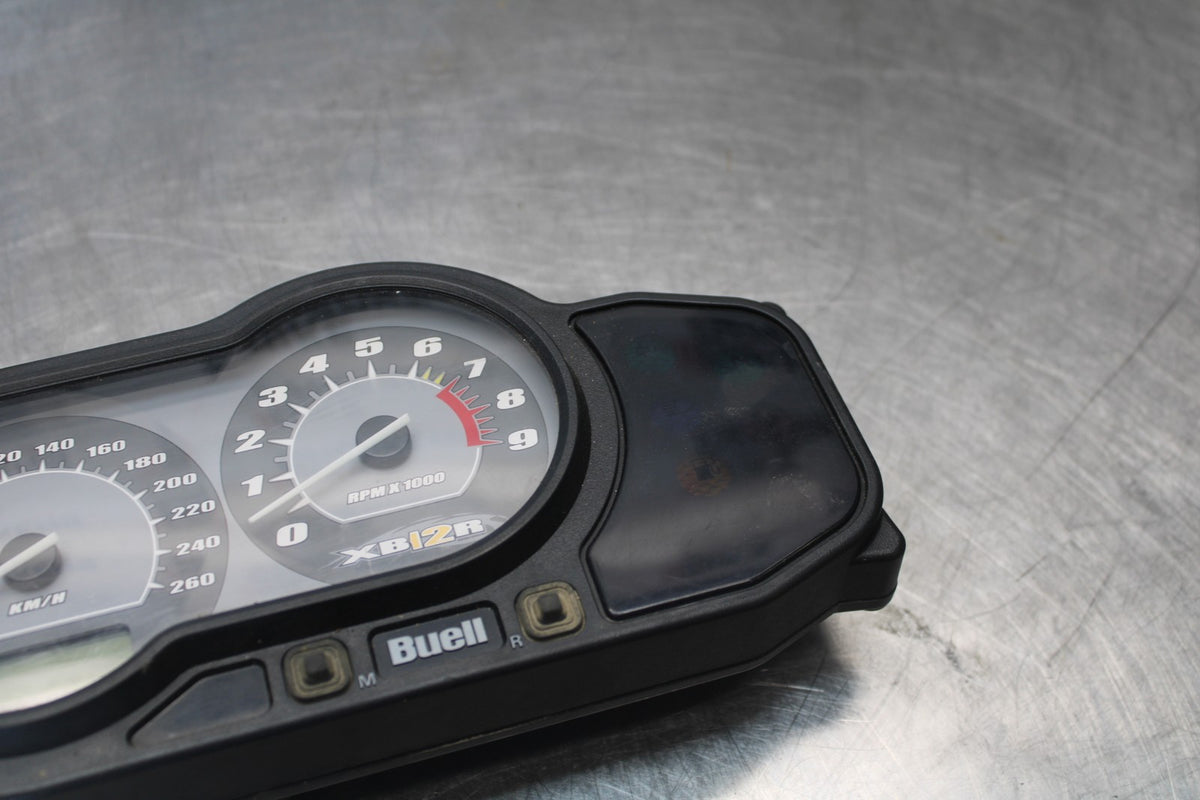 04 BUELL FIREBOLT XB12R SPEEDO TACH GAUGES DISPLAY CLUSTER SPEEDOMETER BB903