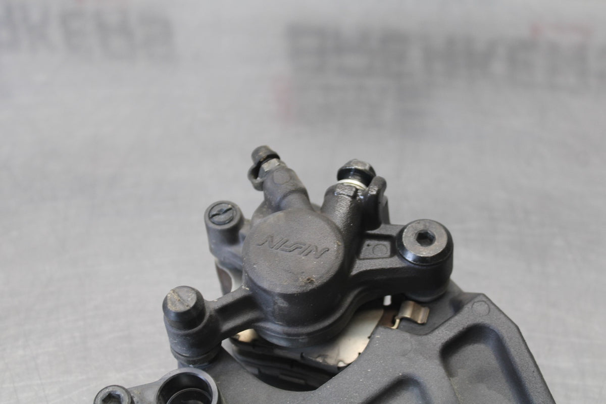 13-18 KAWASAKI NINJA ZX6R REAR BACK BRAKE CALIPER W MOUNT BRACKET BB908