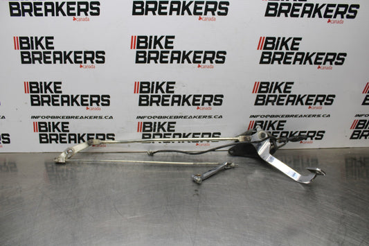 09 HONDA SHADOW 750 VT750 C2 REAR BACK BRAKE LINK LINKAGE PEDAL BB809