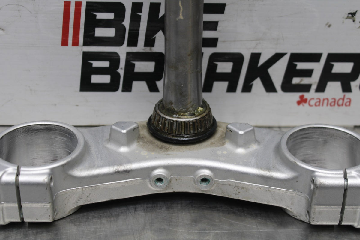18 YAMAHA SUPER TENERE FRONT FORKS CLAMP LOWER TRIPLE TREE STEM BB832