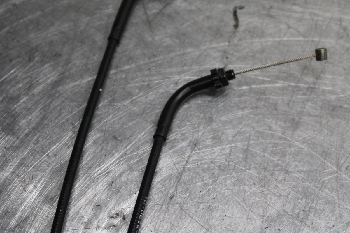19-23 KAWASAKI NINJA ZX6R THROTTLE CABLES LINES BB749