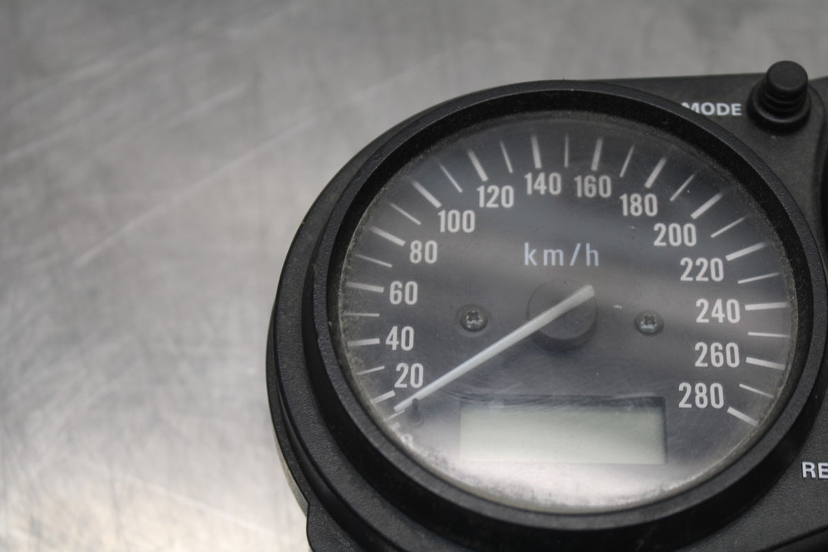 98 KAWASAKI NINJA ZX6 SPEEDO GAUGES DISPLAY CLUSTER SPEEDOMETER TACHOMETER BB870