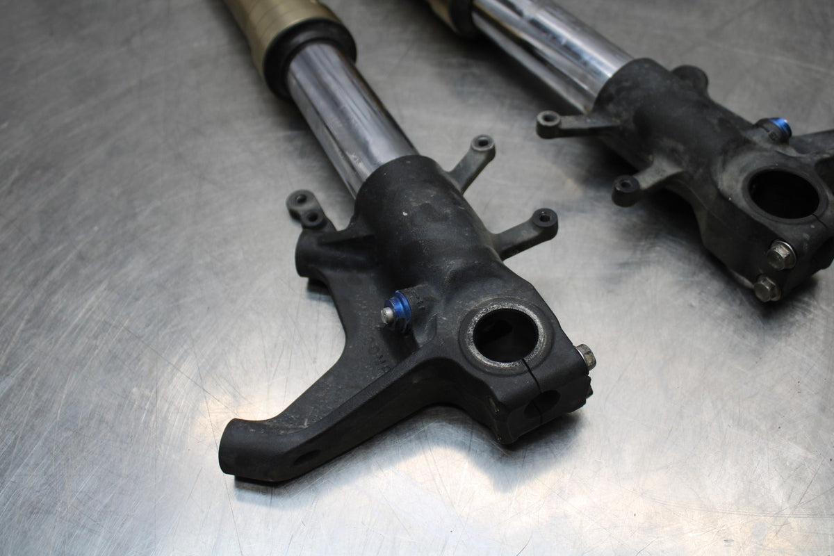 06-07 SUZUKI GSXR 600 FRONT FORKS SHOCK SUSPENSION SET PAIR BB178