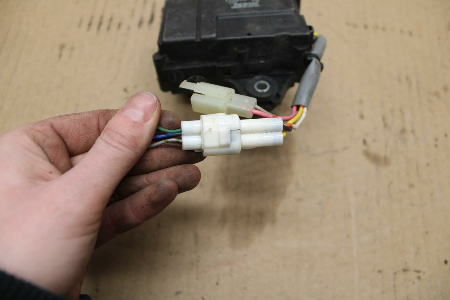 09-12 KAWASAKI NINJA ZX6R EXHAUST VALVE SERVO MOTOR BB383b