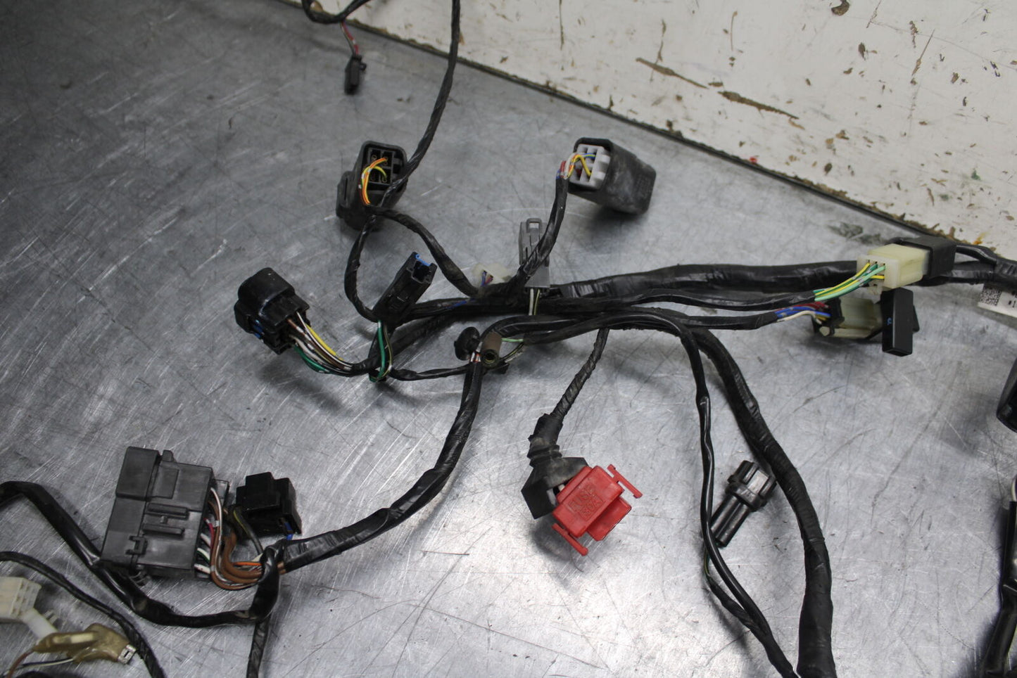 08-12 KAWASAKI NINJA 250R EX250J MAIN ENGINE WIRING HARNESS WIRE LOOM BB111