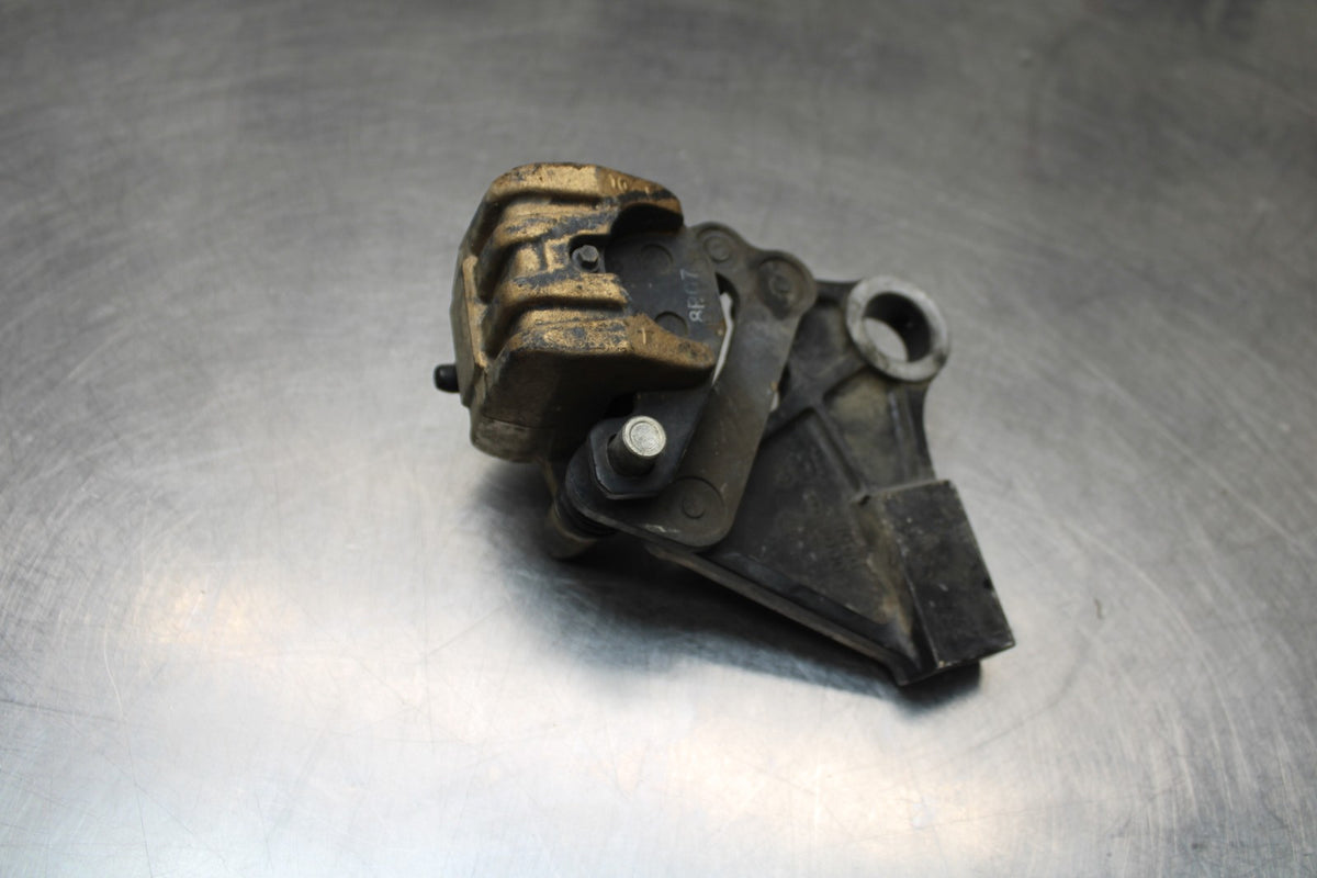 07-08 KAWASAKI NINJA ZX6R REAR BACK BRAKE CALIPER W MOUNT BRACKET BB855