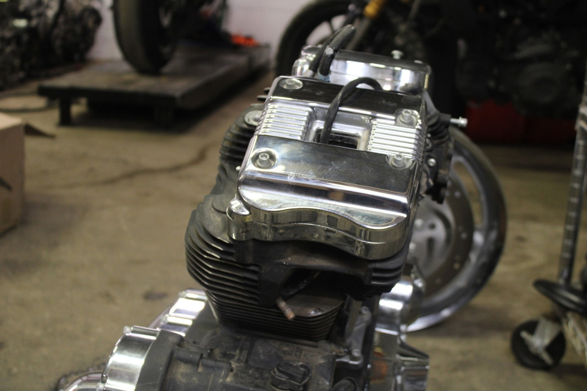 09 HARLEY-DAVIDSON SPORTSTER 1200 CUSTOM XL1200C ENGINE MOTOR BB776