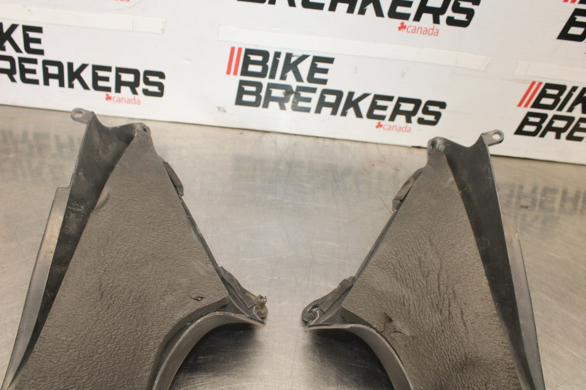 00-05 KAWASAKI NINJA ZX12R RIGHT LEFT INNER FAIRINGS COWLS PANELS BB892