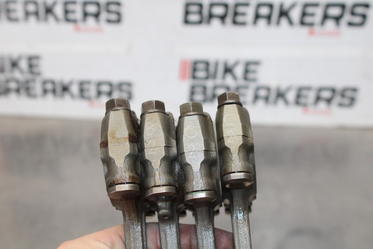 06-07 HONDA INTERCEPTOR 800 VFR800 CONNECTING ROD SET PAIR BB917