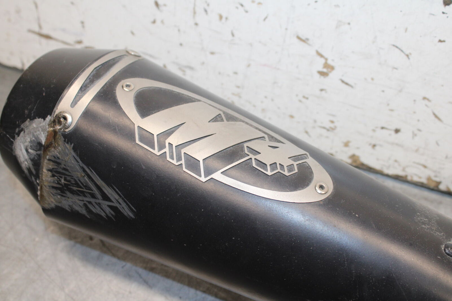 08-09 SUZUKI GSXR600 M4 EXHAUST PIPE MUFFLER SLIP ON CAN SILENCER BB728