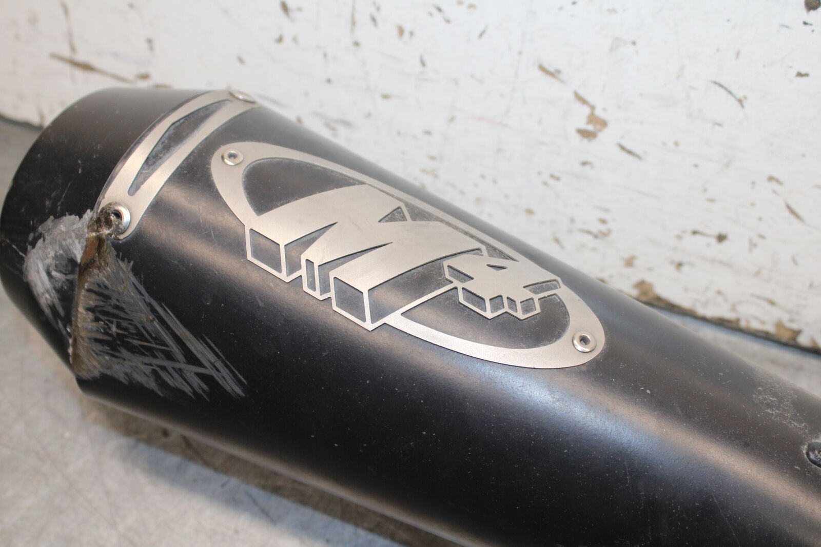 08-09 SUZUKI GSXR600 M4 EXHAUST PIPE MUFFLER SLIP ON CAN SILENCER BB728