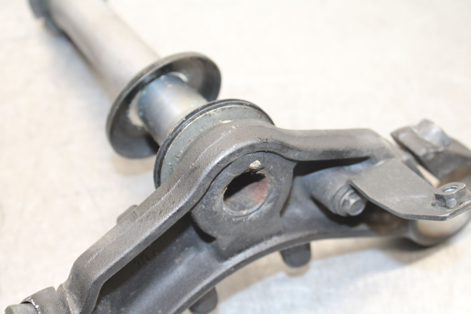 08-12 KAWASAKI NINJA 250R EX250J FRONT FORKS CLAMP LOWER TRIPLE TREE STEM BB111