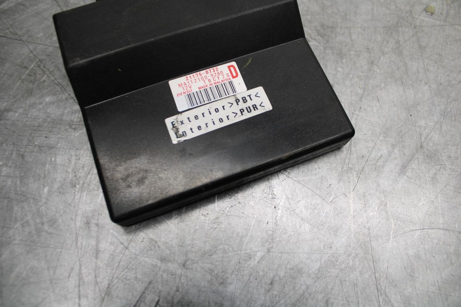 15-17 KAWASAKI EX 650 NINJA EX650 ABS ECU  CONTROLLER UNIT BLACK BOX BB494