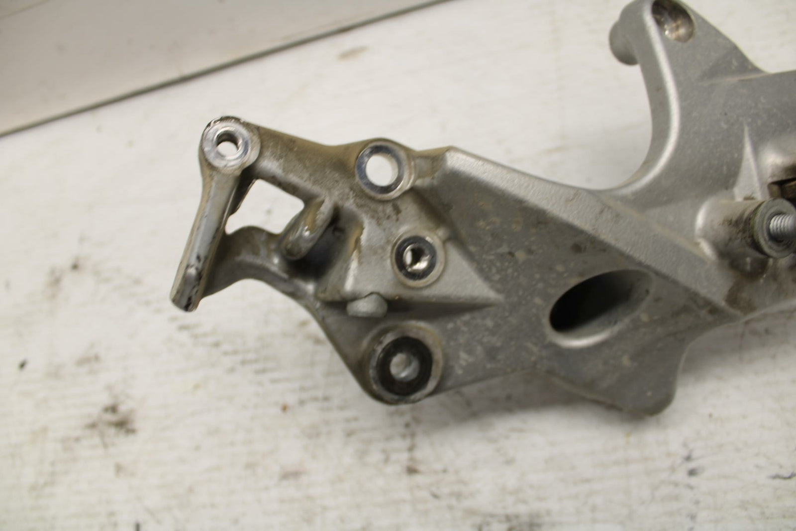 06-12 BMW F800ST LEFT REARSET REAR SET DRIVER FOOT PEG REST STOP BB291
