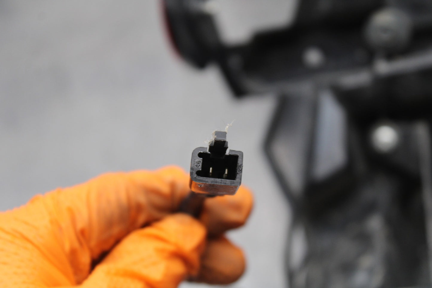 13-17 KAWASAKI NINJA 300 EX300 ABS REAR BACK FENDER MUD GUARD BB187