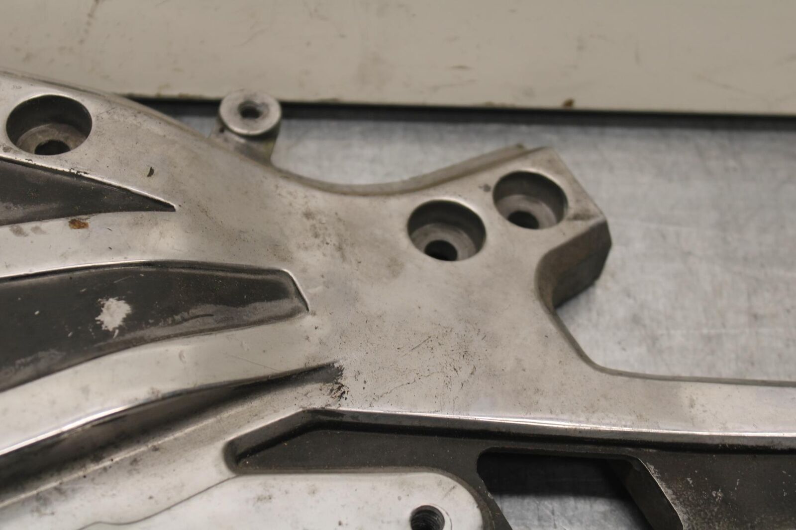 1985 Kawasaki Ninja 900R ZX900A LEFT REARSET REAR SET DRIVER FOOT PEG  BB84