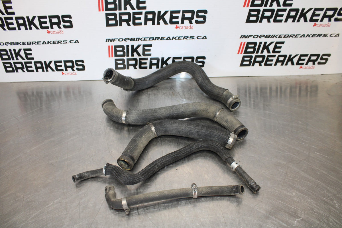 06-07 SUZUKI GSXR 600 RADIATOR HOSES ENGINE COOLANT WATER PIPES HOSE SET BB170