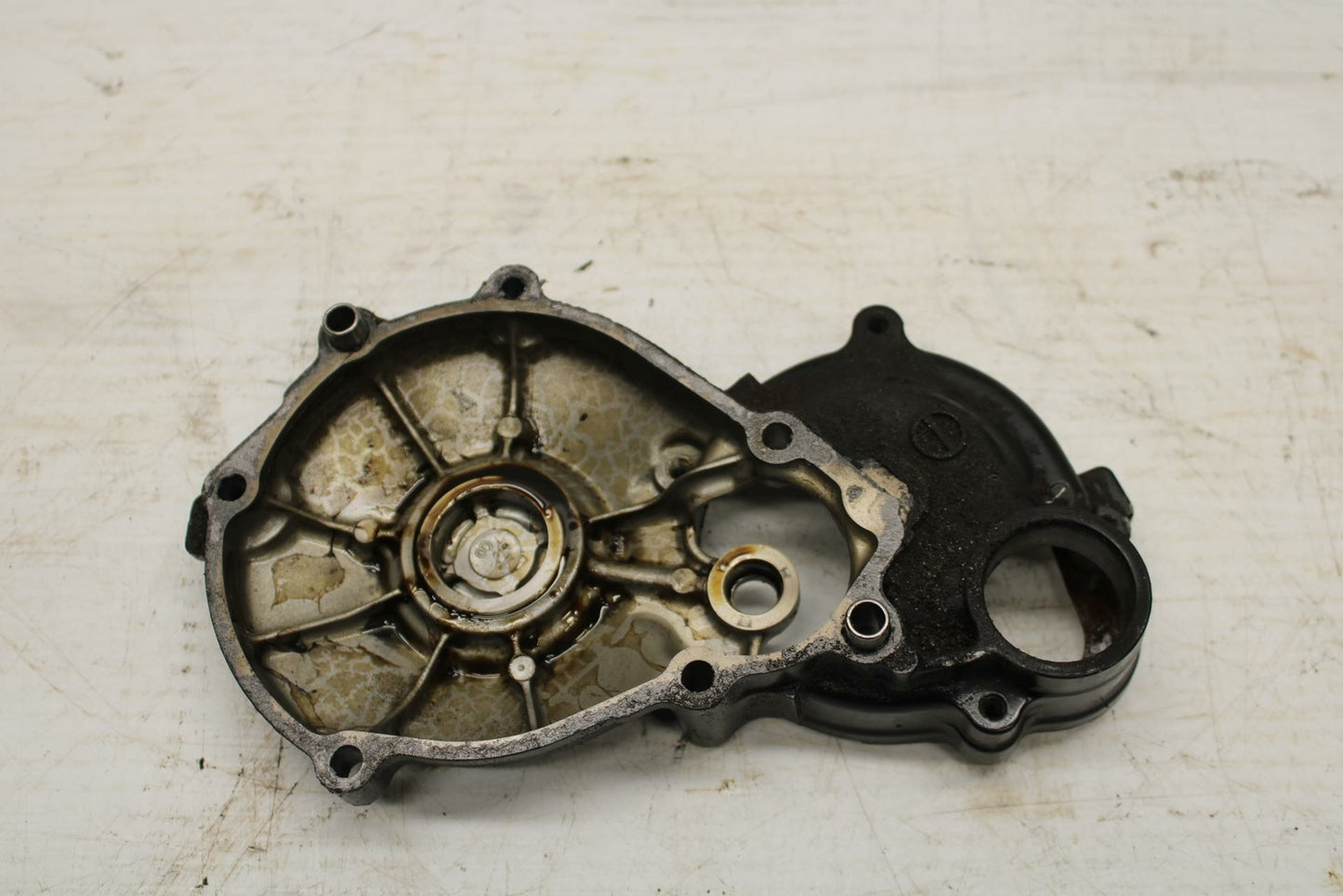 04-05 SUZUKI GSXR600 ENGINE STARTER MOTOR COVER GEARS BB245