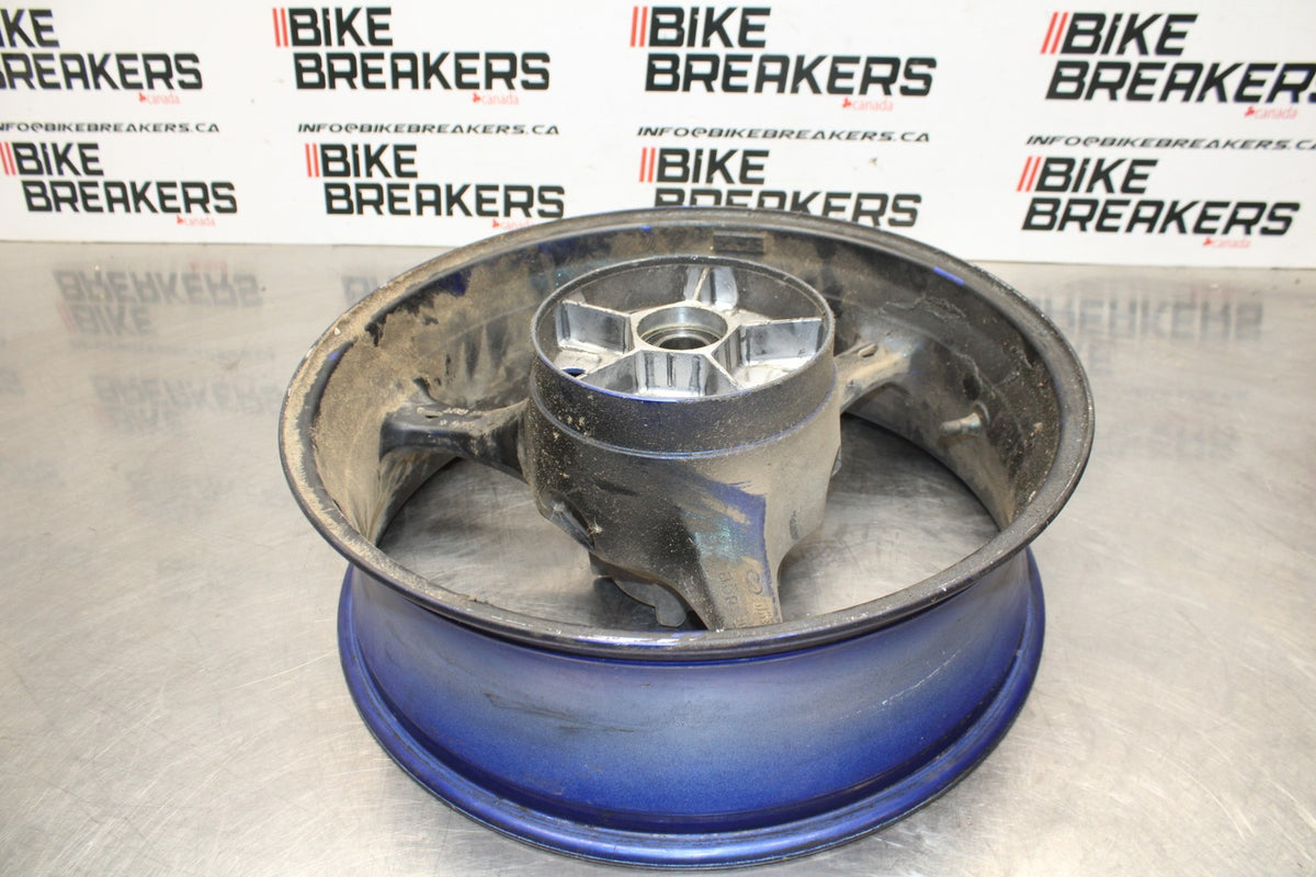06-07 SUZUKI GSXR600 REAR WHEEL BACK RIM & ROTOR BB836