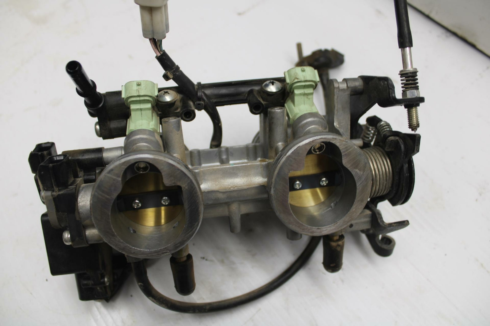 17-20 KAWASAKI NINJA 650 EX650 ABS MAIN FUEL INJECTORS / THROTTLE BODIES BB277