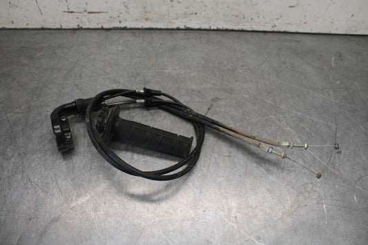 08-18 KAWASAKI KLR650 THROTTLE CABLE LINE HOUSING GUIDE BB707