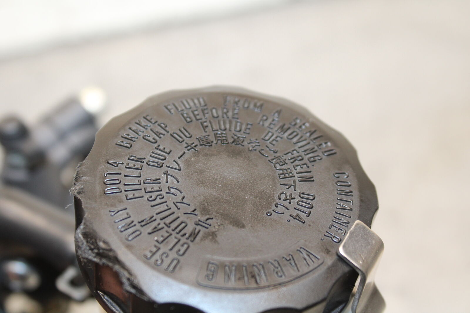 13-18 KAWASAKI NINJA ZX6R FRONT BRAKE MASTER CYLINDER BB666