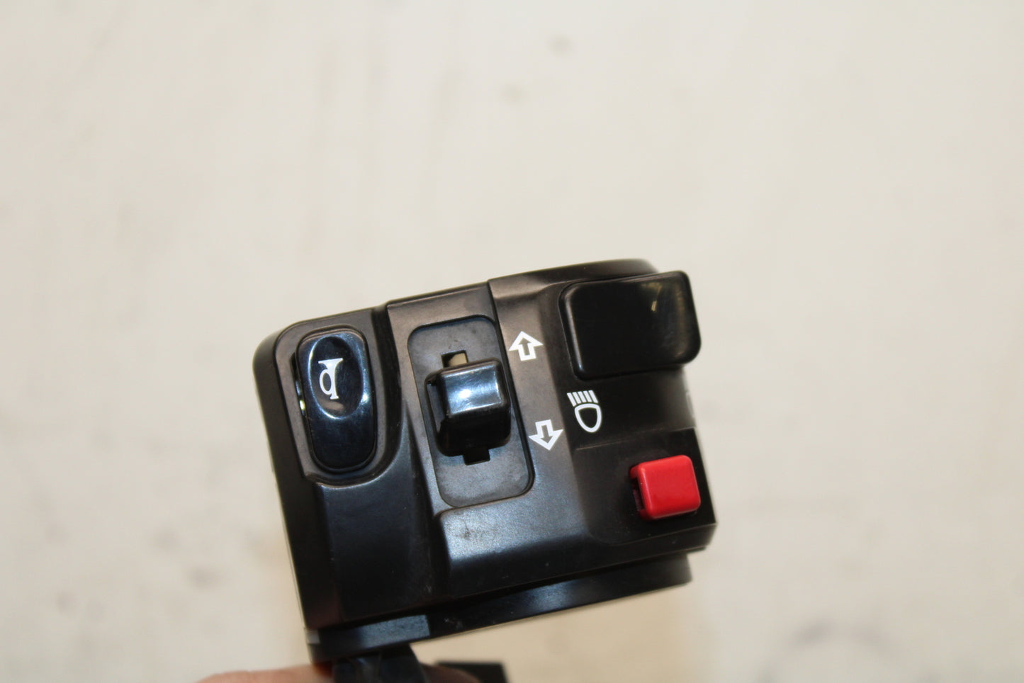 12-17 KAWASAKI NINJA 650 LEFT CLIP ON HANDLE HORN SIGNALS SWITCHES BB129