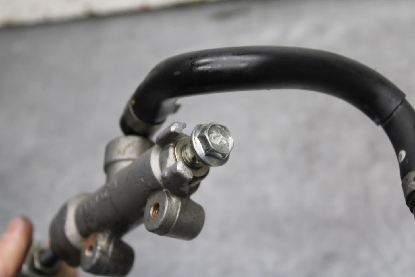 08-10 SUZUKI GSXR 600 REAR BACK BRAKE MASTER CYLINDER W RESERVOIR BB116