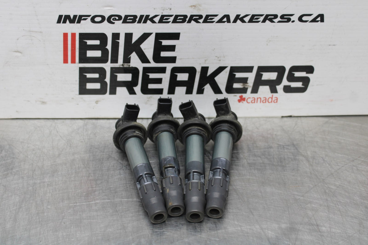 08-10 SUZUKI GSXR 600 IGNITION COILS COIL SPARK PLUG CAPS BB803