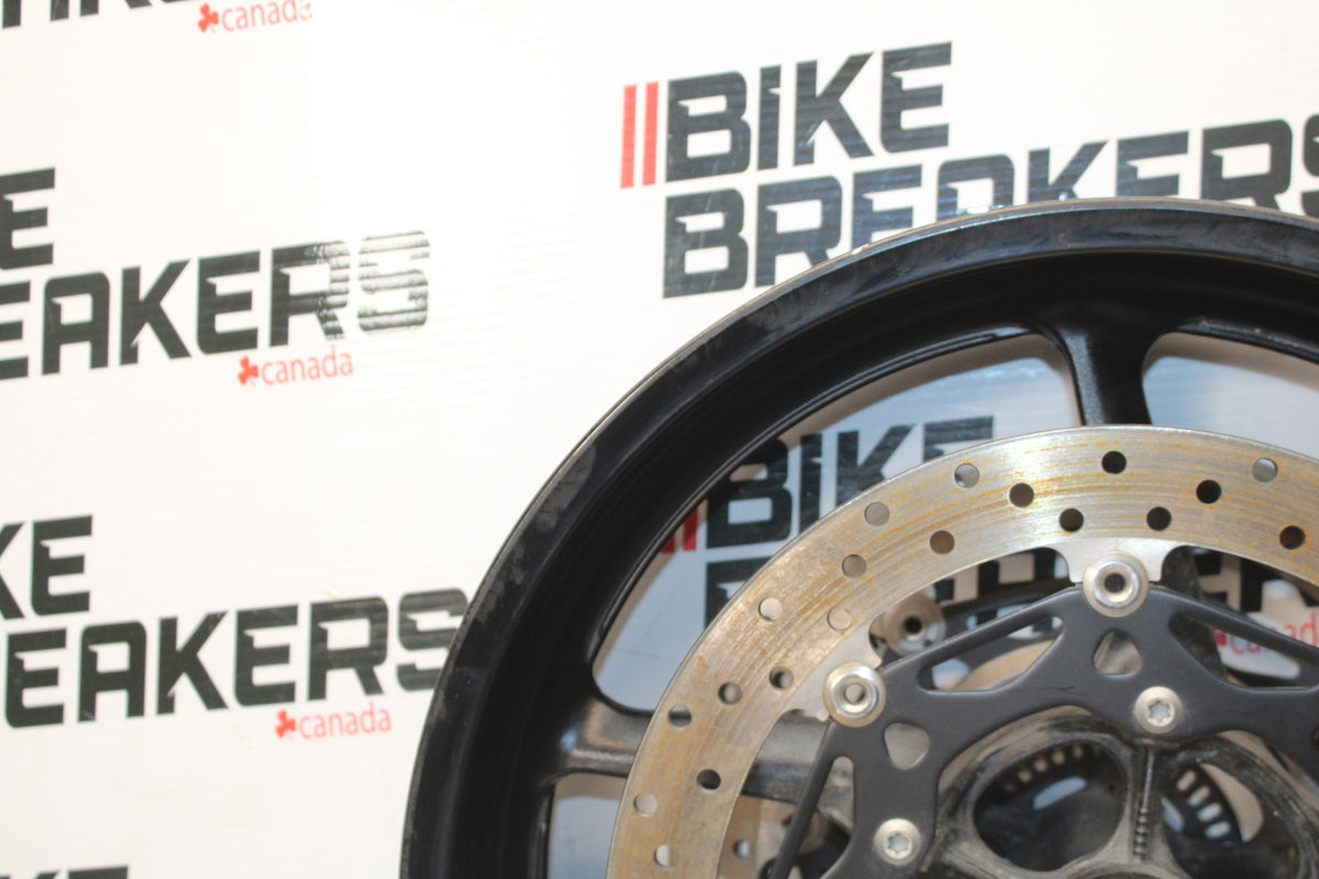 17 YAMAHA YZF R6 FRONT WHEEL FRONT RIM & ROTORS BB922