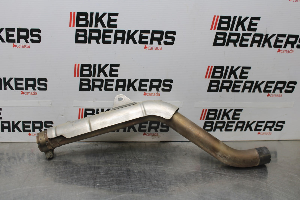 05-06 KAWASAKI NINJA ZX6R EXHAUST MIDPIPE MID MIDDLE PIPE BB877