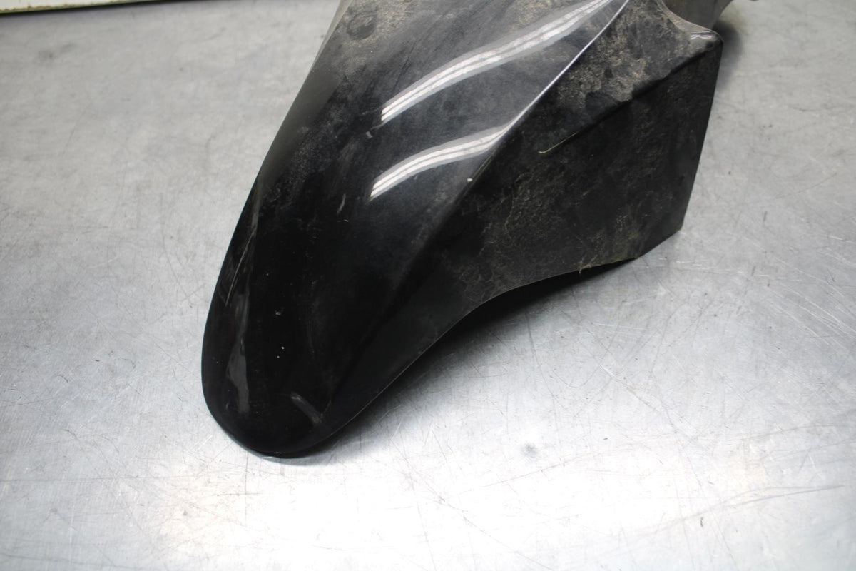 04-09 SUZUKI GS 500 FH GS500F BLACK FRONT PLASTIC FRONT WHEEL FENDER COWL BB97