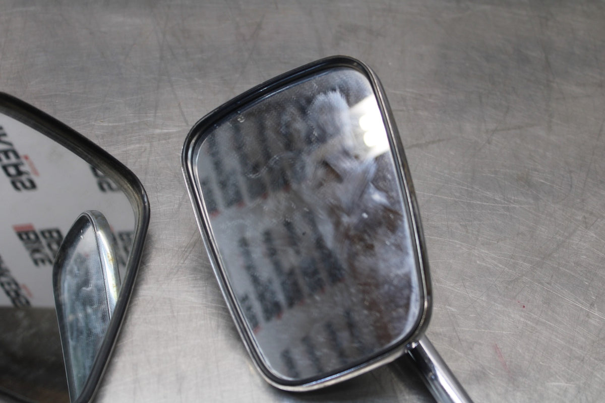 02 KAWASAKI VULCAN 800 VN800B CLASSIC REAR VIEW MIRROR SET PAIR MIRRORS BB862