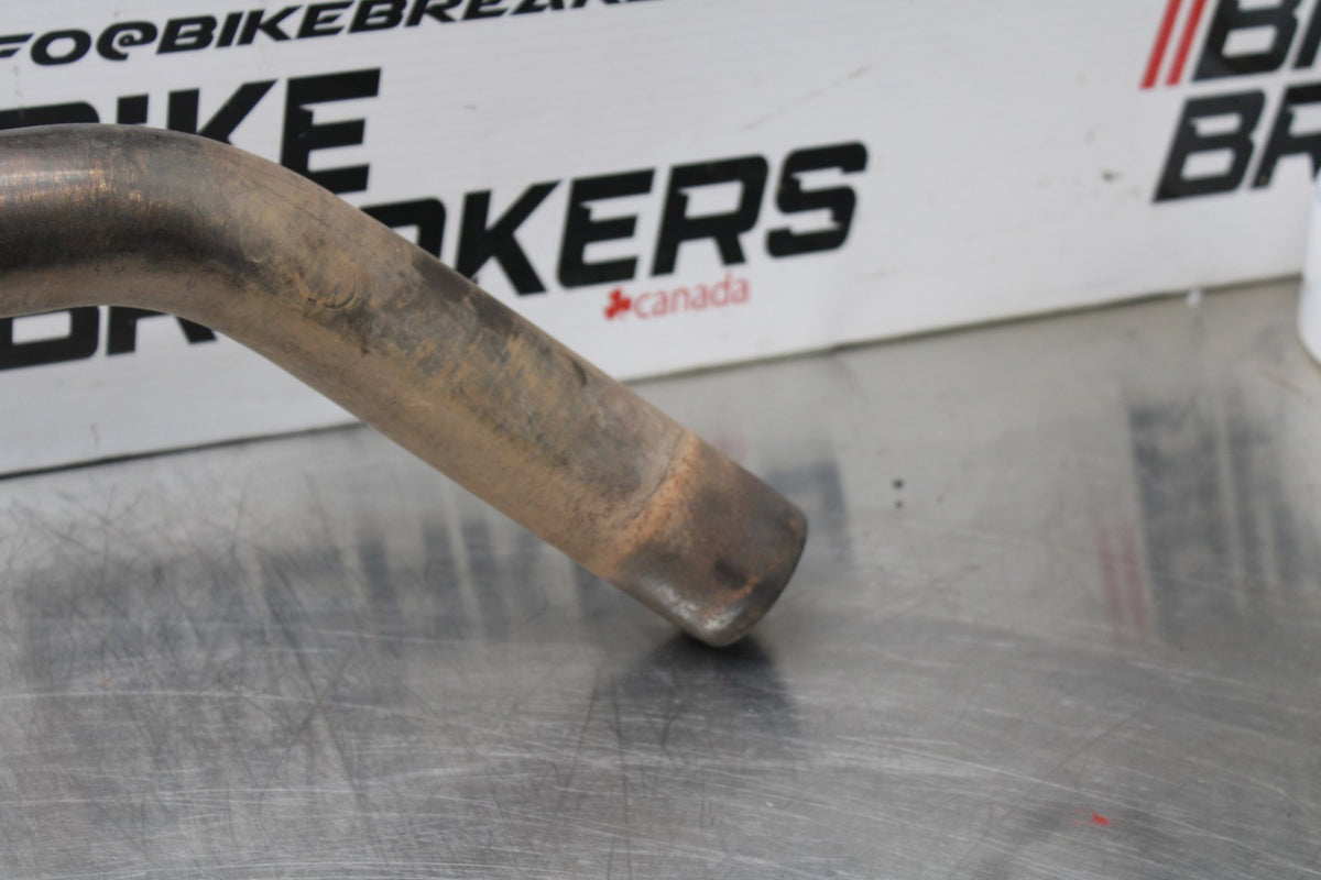 15 TRIUMPH TIGER 800 EXHAUST PIPE MUFFLER SLIP ON CAN SILENCER BB873
