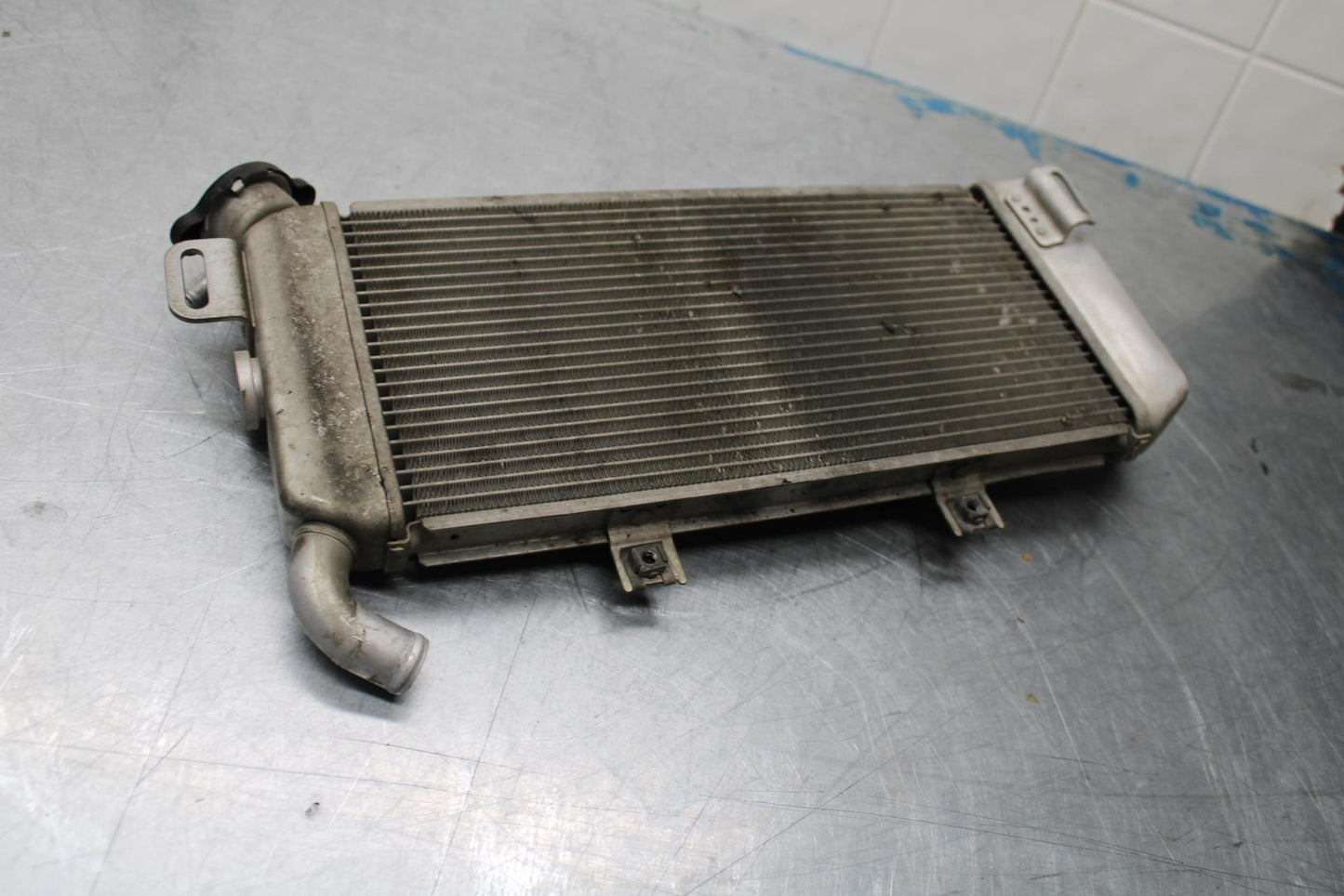 06-07 KAWASAKI NINJA 650R ENGINE RADIATOR MOTOR COOLER COOLING RADIATER BB446