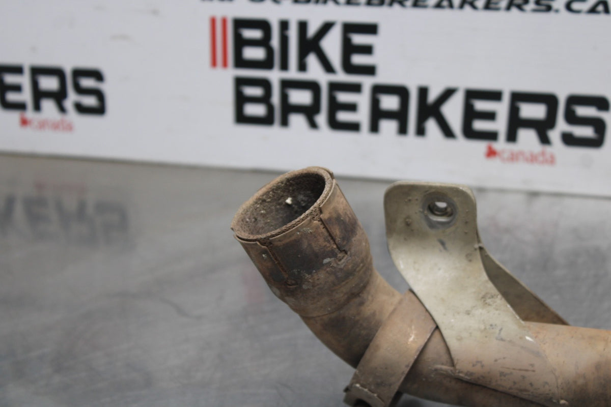15 TRIUMPH TIGER 800 EXHAUST HEADER PIPES MANIFOLD BB873
