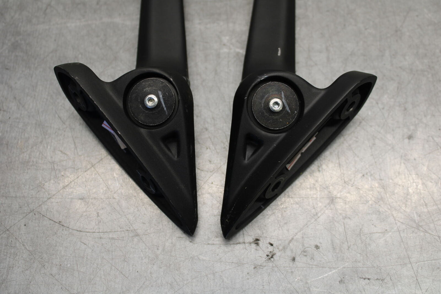 15-17 YAMAHA YZF R3 REAR VIEW MIRROR SET PAIR MIRRORS BB651