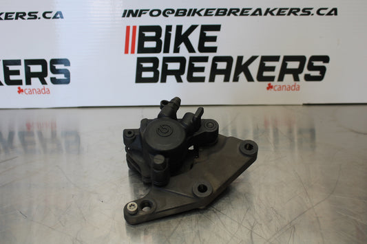 06-12 BMW F800ST REAR BACK BRAKE CALIPER W MOUNT BRACKET BB144