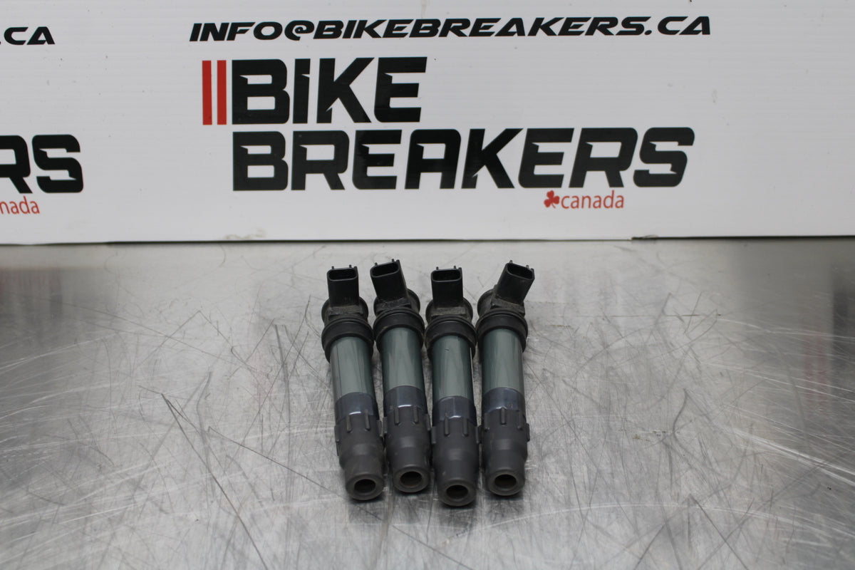 12-16 HONDA CBR1000RR IGNITION COILS COIL SPARK PLUG CAPS BB157
