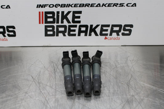 12-16 HONDA CBR1000RR IGNITION COILS COIL SPARK PLUG CAPS BB157