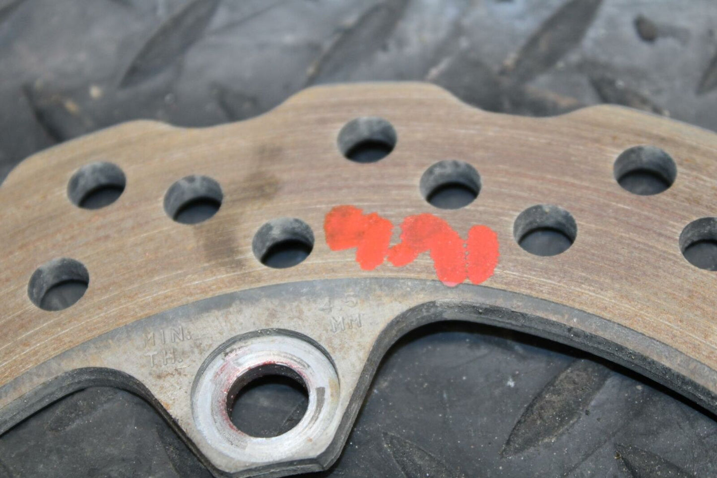 07-09 KAWASAKI VERSYS 650 REAR ROTOR BACK BRAKE DISC BB206