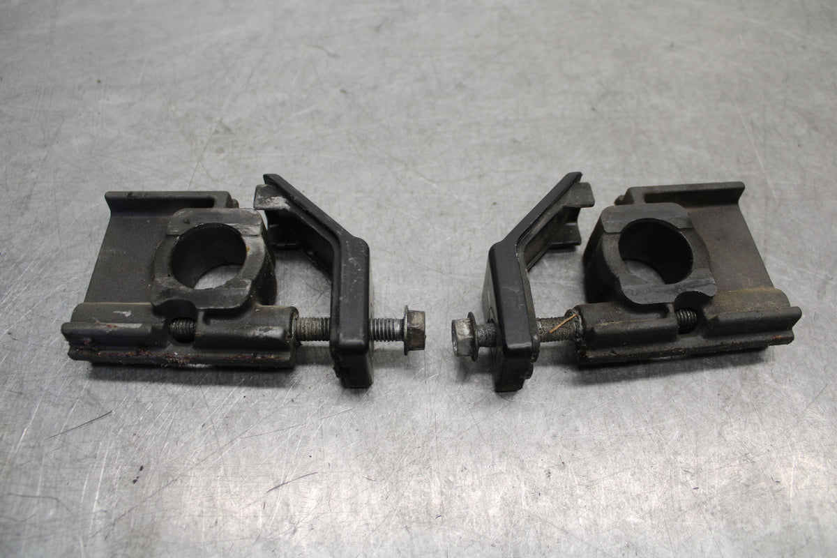 06-07 DUCATI MONSTER 695 SWINGARM CHAIN TENSIONER ADJUSTMENT BRACKETS BB674