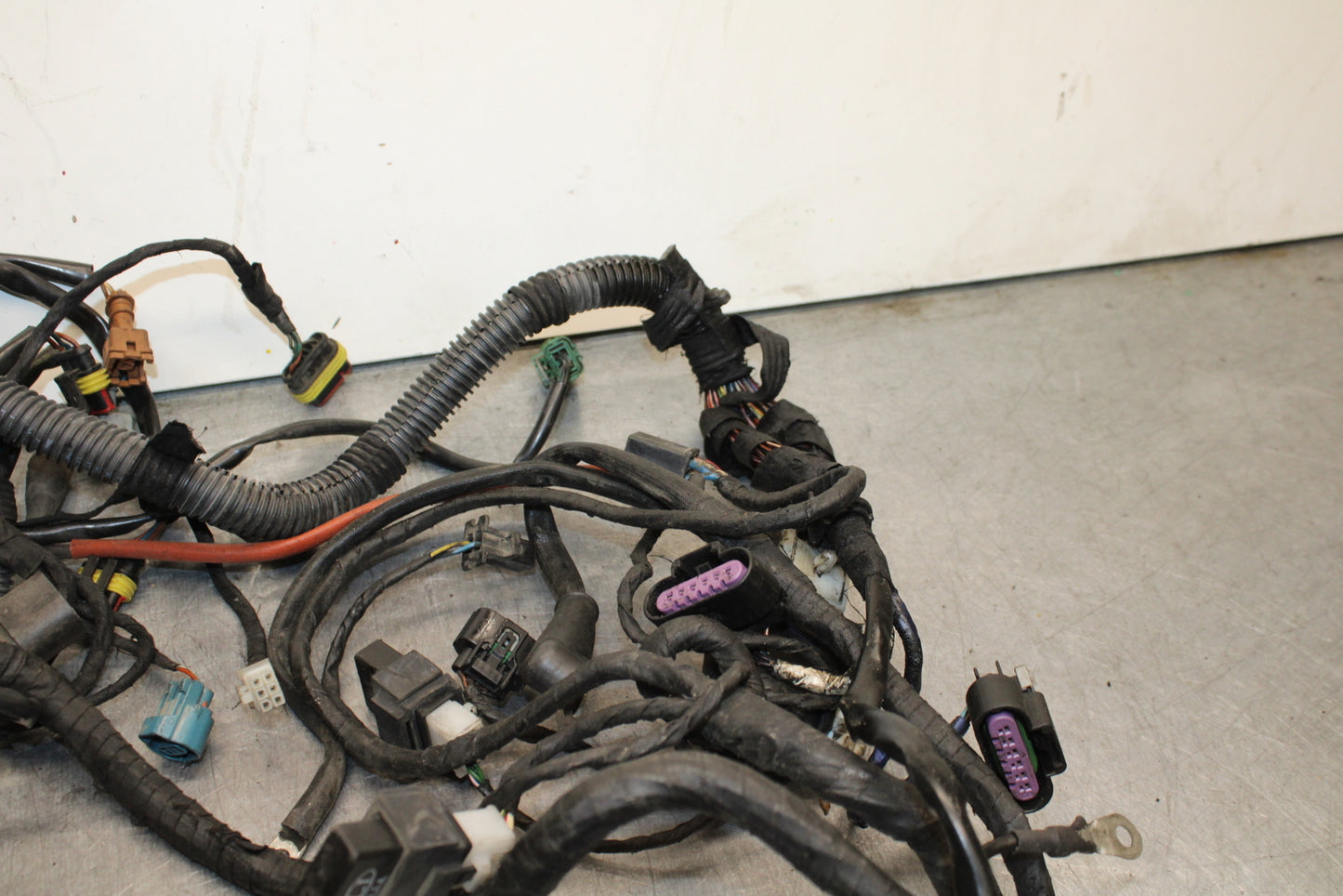 10-11 APRILIA RSV4 R MAIN ENGINE WIRING HARNESS MOTOR WIRE LOOM BB120