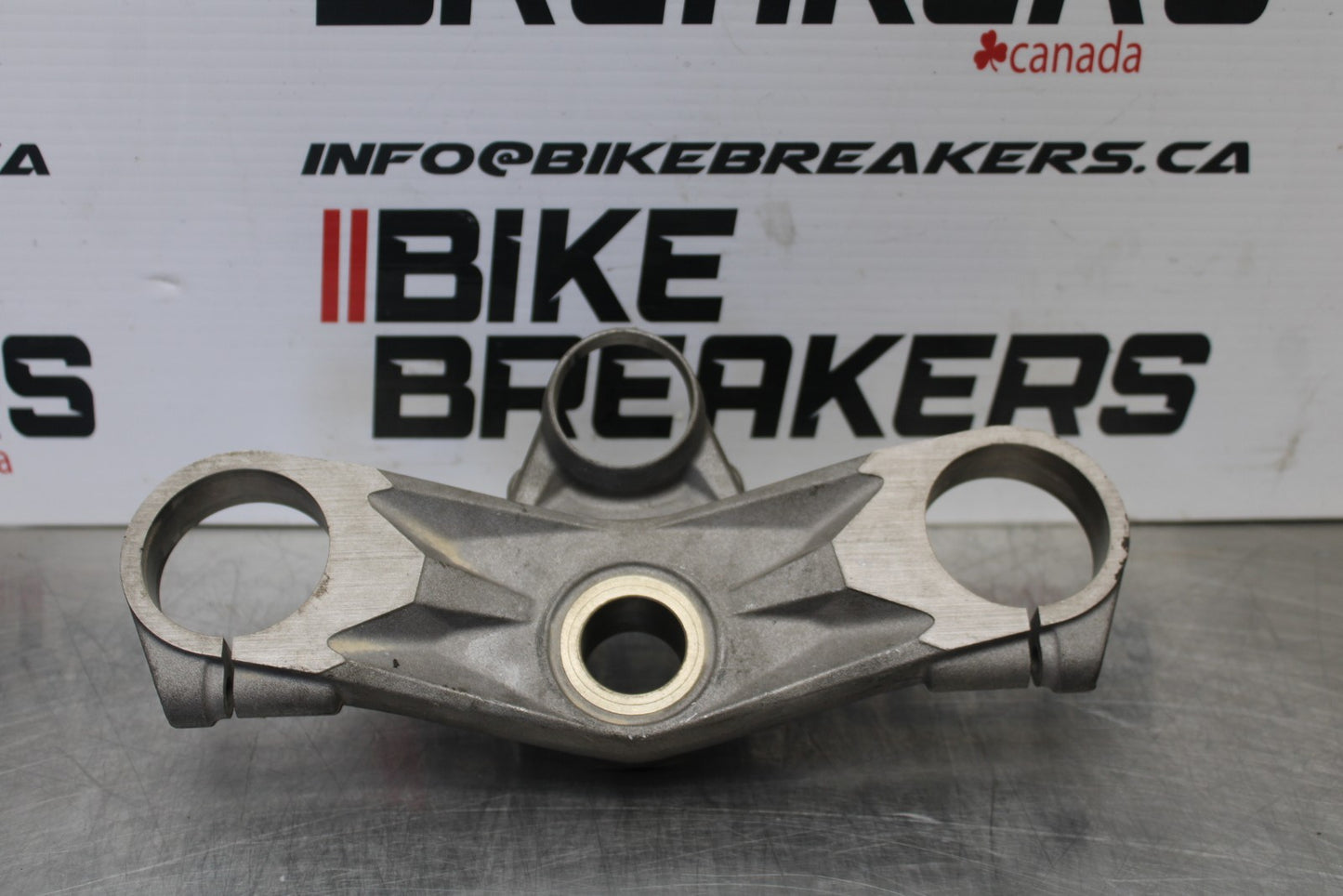 07-08 KAWASAKI NINJA ZX6R FORKS UPPER TRIPLE TREE CLAMP 44039-0072-829 BB203